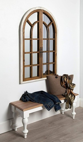 Window pane mirror home - mirror, decor